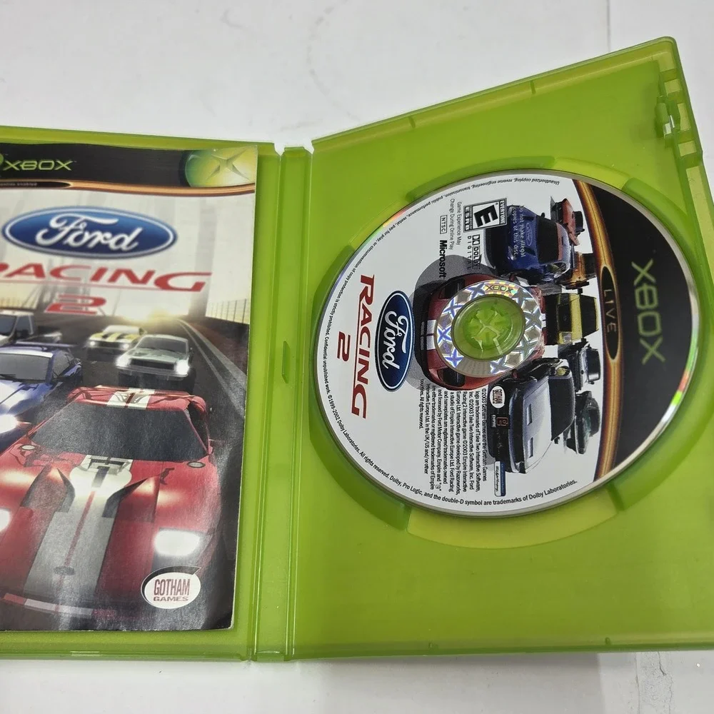 Ford Racing 2 Microsoft Xbox Original Game Complete CIB Manual